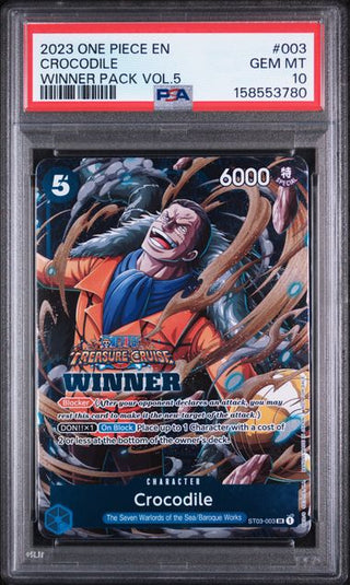 PSA 10 CROCODILE WINNER PACK VOL.5