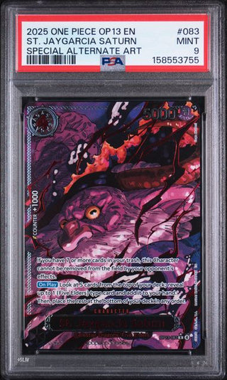 PSA 9 ST. JAYGARCIA SATURN SPECIAL ALTERNATE ART