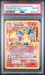 PSA 10 CHARIZARD 4/102 CLASSIC COLLECTION BASE SET