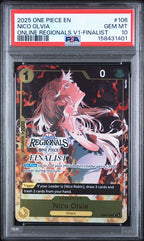PSA 10 NICO OLVIA ONLINE REGIONALS V1-FINALIST