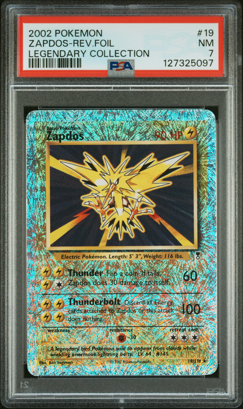 PSA Card Front