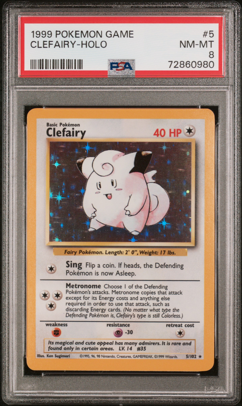PSA Card Front