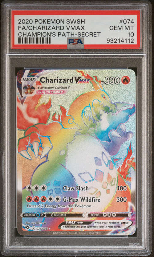PSA Card Front