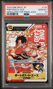 PSA Card Front
