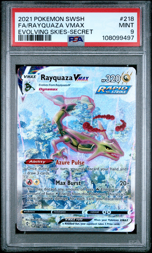 PSA Card Front