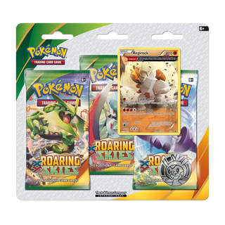 XY Roaring Skies 3-Pack Blister [Regirock Promo]