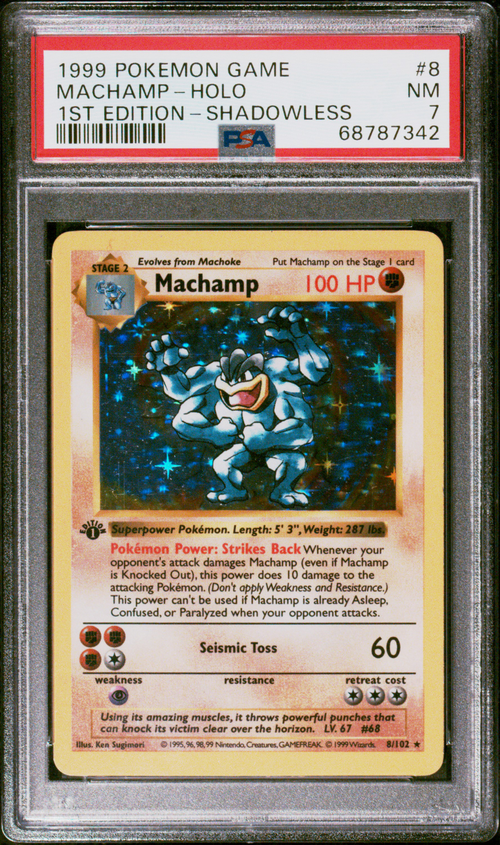 PSA Card Front