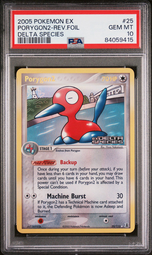 PSA Card Front