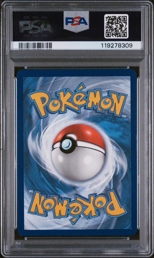 PSA Card Back