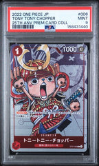 PSA 9 TONY TONY CHOPPER JAPANESE 25TH ANNIVERSARY