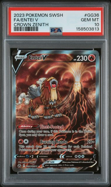 PSA 10 FA/ENTEI V CROWN ZENITH