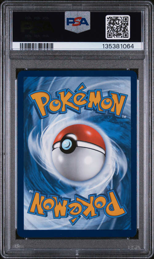 PSA Card Back