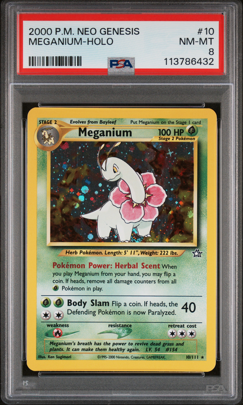 PSA Card Front