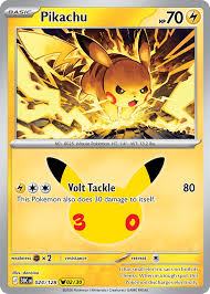 Pikachu 30e (24/128) (FR)