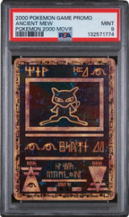 PSA 9 ANCIENT MEW 2000 MOVIE PROMO