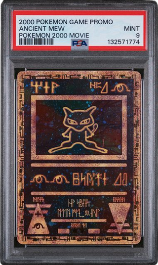 PSA 9 ANCIENT MEW 2000 MOVIE PROMO