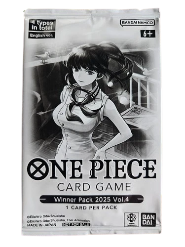 One Piece Winner Pack 2025 Vol. 4 (Tsuru Cover)