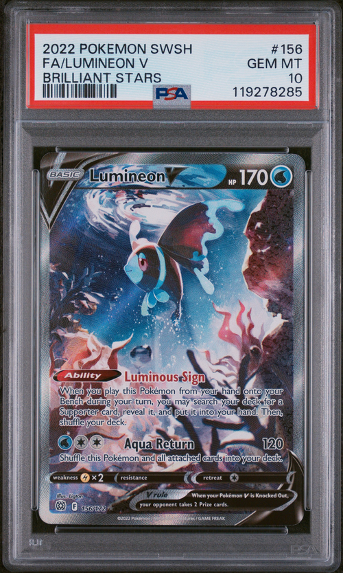 PSA Card Front