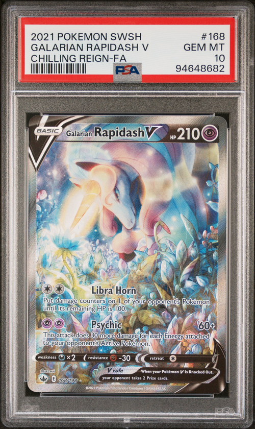 PSA Card Front