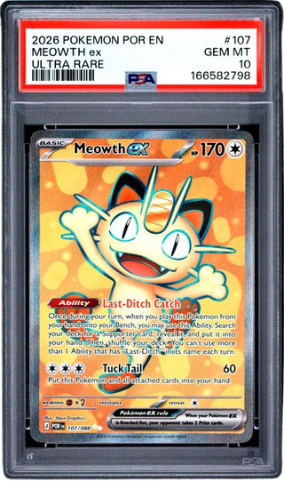 PSA 10 MEOWTH PERFECT ORDER