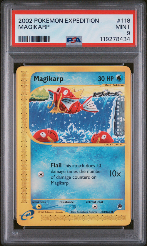 PSA Card Front