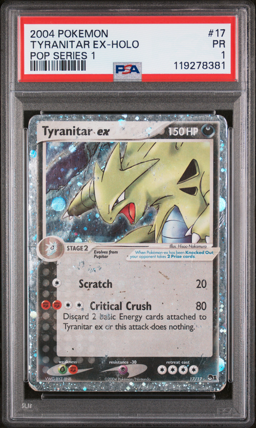 PSA Card Front