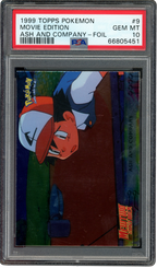 PSA 10 ASH AND COMPANY 1999 TOPPS MOVIE EDITION