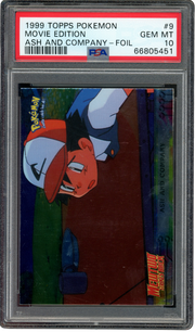 PSA 10 ASH AND COMPANY 1999 TOPPS MOVIE EDITION