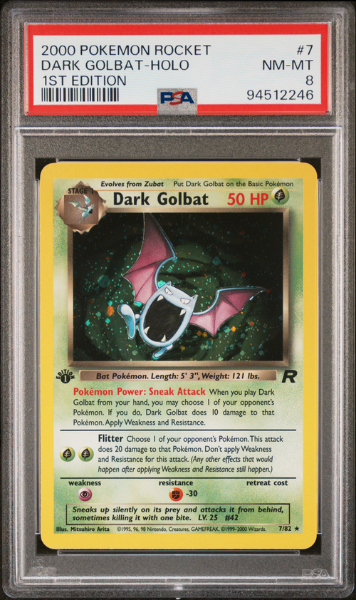 PSA Card Front