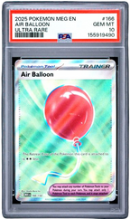 PSA 10 AIR BALLOON MEGA EVOLUTION