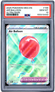 PSA 10 AIR BALLOON MEGA EVOLUTION