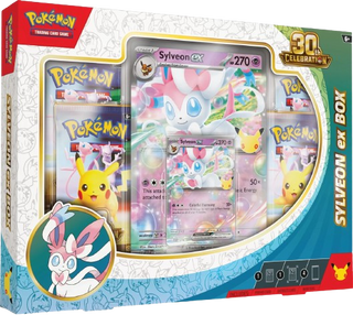 Celebrations 30th Anniversary Sylveon Ex Box