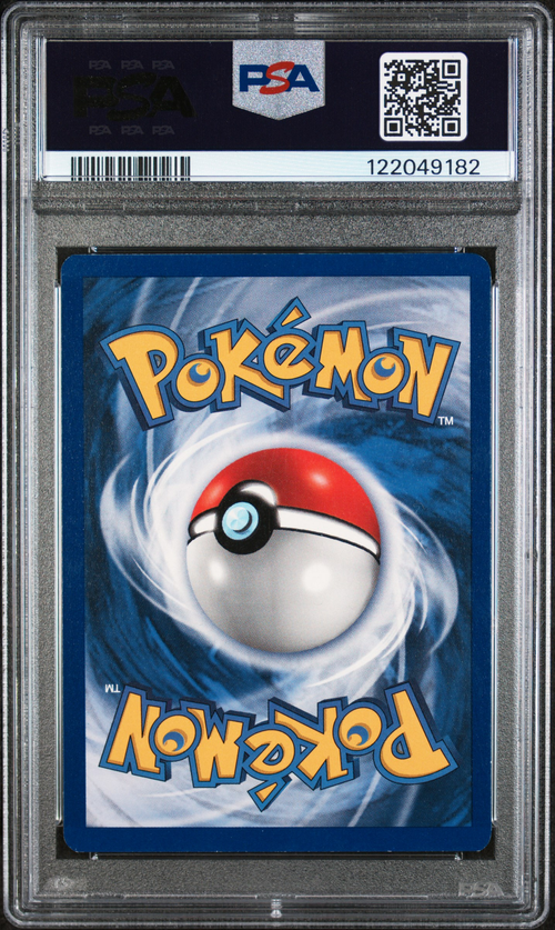 PSA Card Back