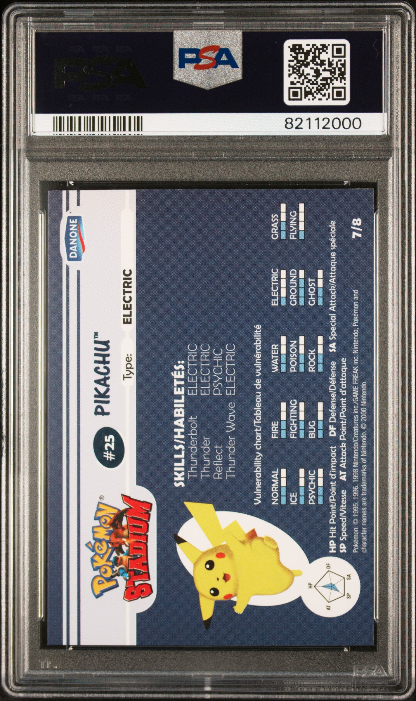 PSA 10 PIKACHU STADIUM TIP-SHINY