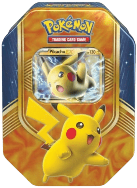 Battle Heart Pikachu EX Collector's Tin - ZardoCards