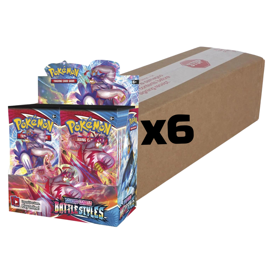 Sealed Case Battle Styles Booster Box
