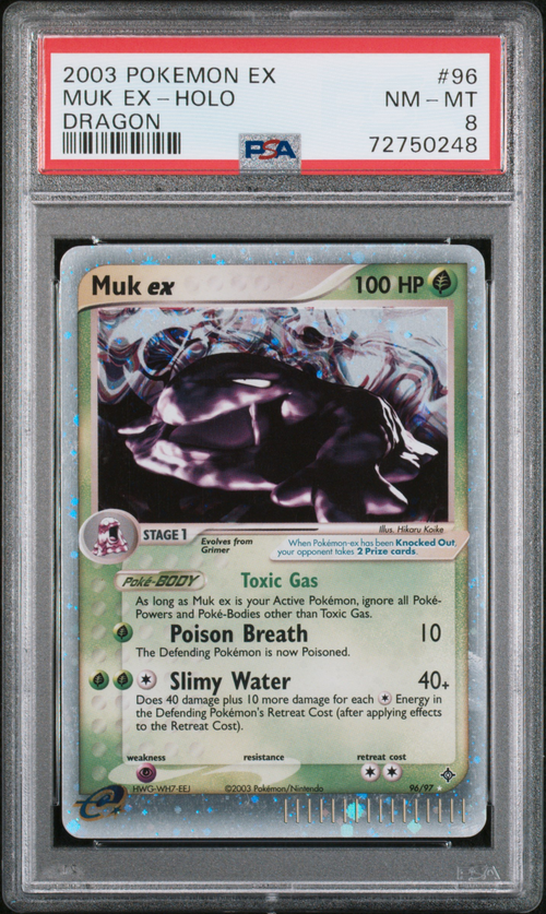 PSA Card Front