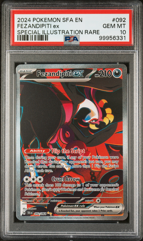 PSA Card Front