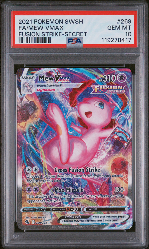 PSA Card Front