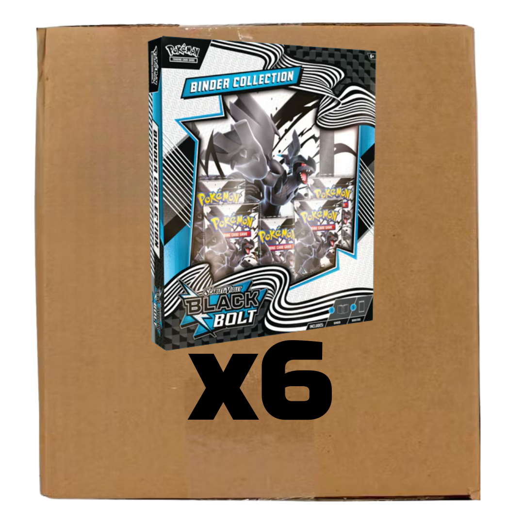 Sealed Case Black Bolt Binder Collection