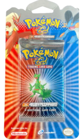 EX Ruby & Sapphire 1-Pack Blister