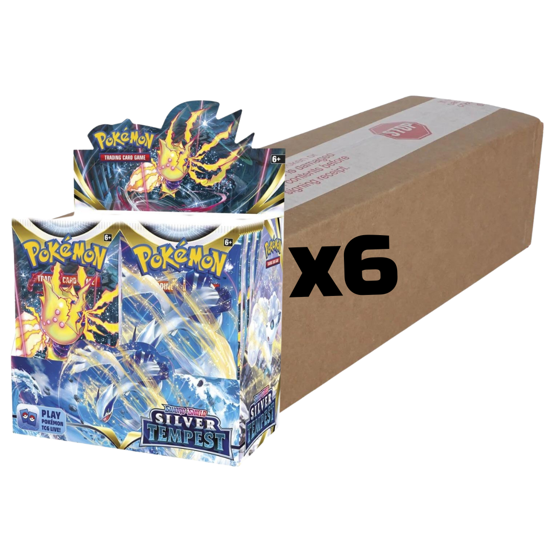 Sealed Case Silver Tempest Booster Box