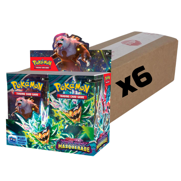 pokemon booster box walmart Sealed Case Twilight Masquerade Booster Box