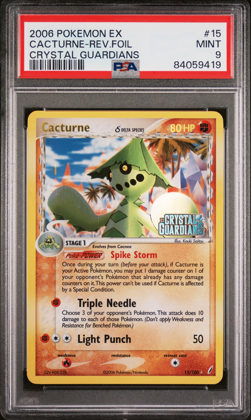 PSA Card Front