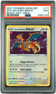 PSA 9 SPECIAL DELIVERY BIDOOF