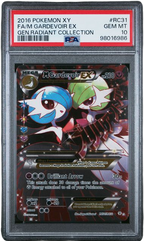 PSA 10 FA/M GARDEVOIR EX XY RADIANT COLLECTION
