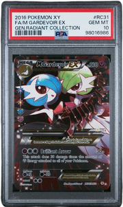 PSA 10 FA/M GARDEVOIR EX XY RADIANT COLLECTION 