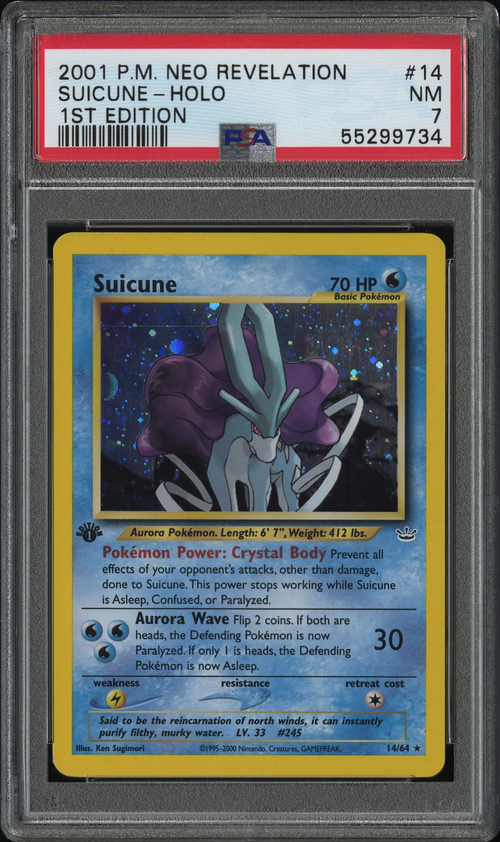 PSA Card Front