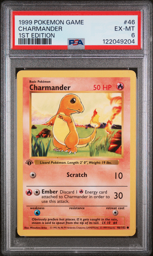 PSA Card Front