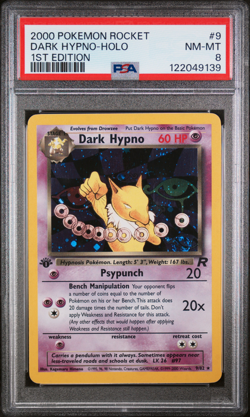 PSA Card Front